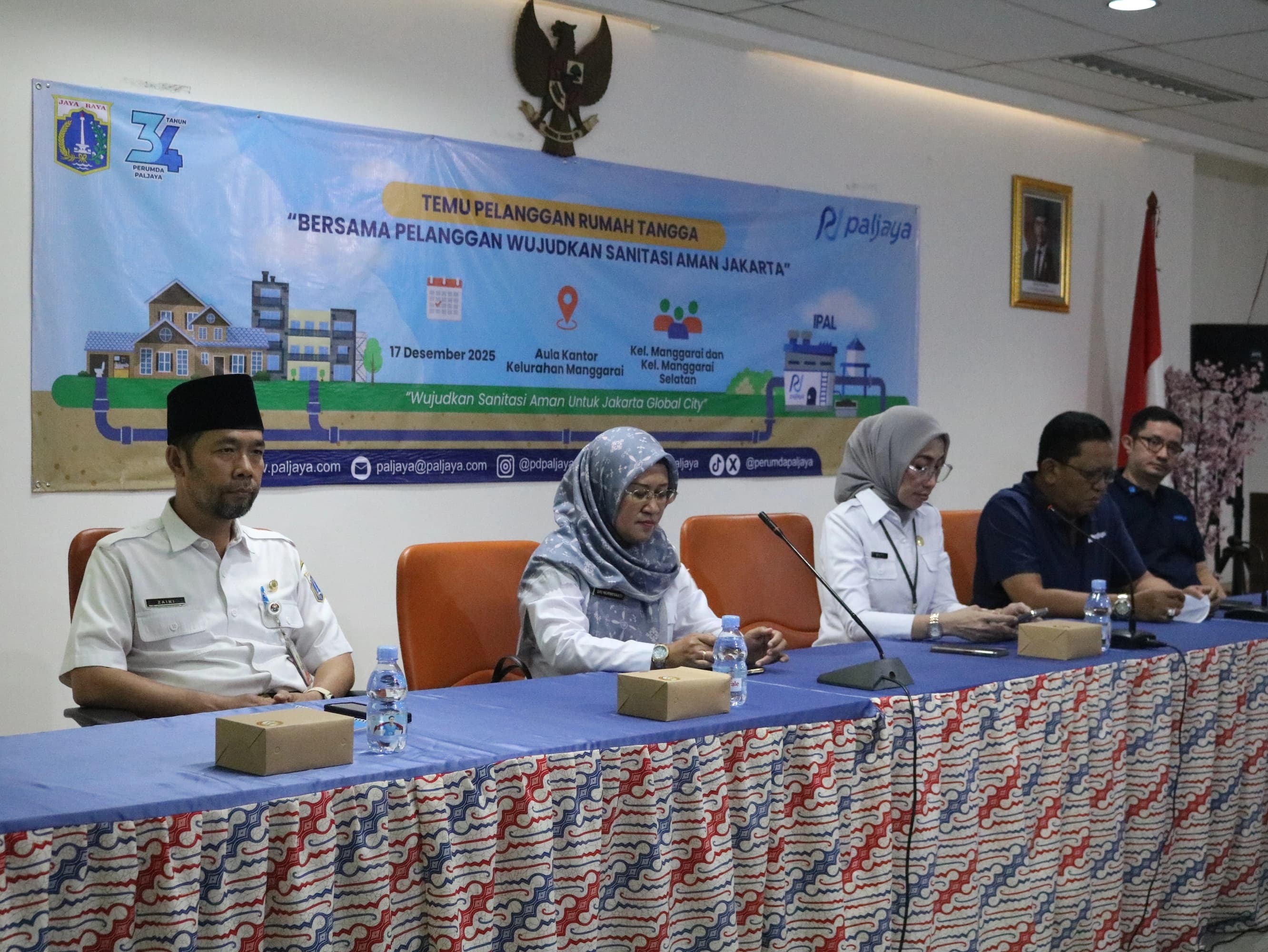 Temu Pelanggan di Wilayah Kelurahan Manggarai dan Manggarai Selatan